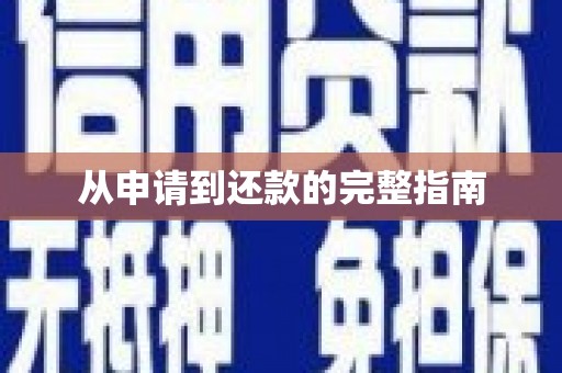 柳河从申请到还款的完整指南