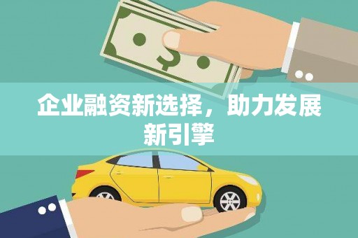 柳河企业融资新选择，助力发展新引擎