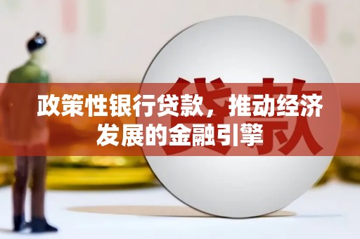 柳河政策性银行贷款，推动经济发展的金融引擎