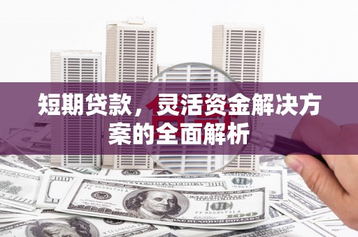 柳河短期贷款，灵活资金解决方案的全面解析