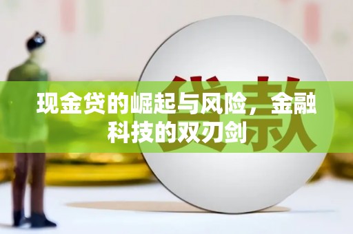 柳河现金贷的崛起与风险，金融科技的双刃剑