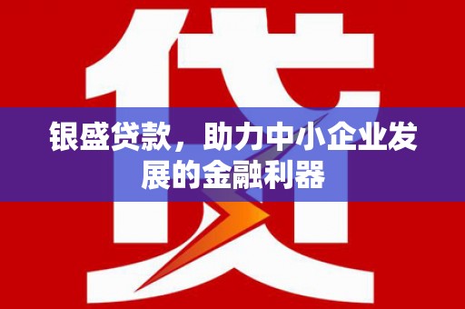 柳河银盛贷款，助力中小企业发展的金融利器