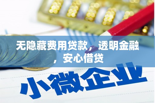 柳河无隐藏费用贷款，透明金融，安心借贷