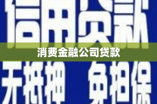 柳河消费金融公司贷款