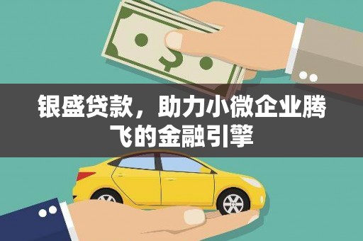 柳河银盛贷款，助力小微企业腾飞的金融引擎