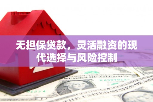 柳河无担保贷款，灵活融资的现代选择与风险控制
