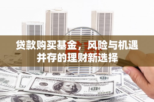 柳河贷款购买基金，风险与机遇并存的理财新选择