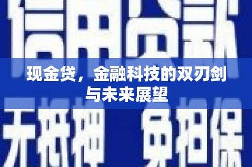 柳河现金贷，金融科技的双刃剑与未来展望