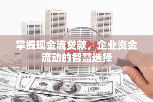 柳河掌握现金流贷款，企业资金流动的智慧选择