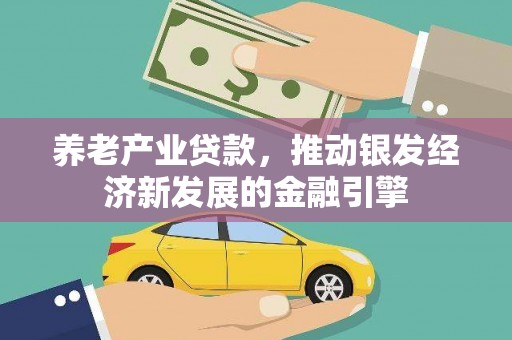 柳河养老产业贷款，推动银发经济新发展的金融引擎