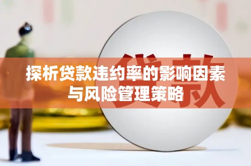 柳河探析贷款违约率的影响因素与风险管理策略