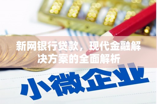 柳河新网银行贷款，现代金融解决方案的全面解析
