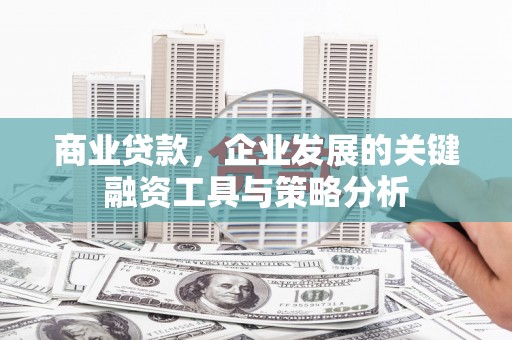 柳河商业贷款，企业发展的关键融资工具与策略分析