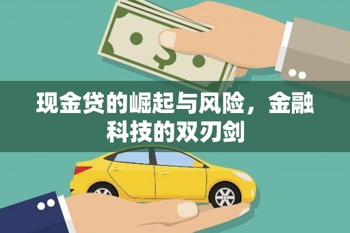 柳河现金贷的崛起与风险，金融科技的双刃剑