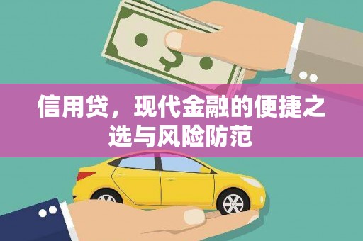 柳河信用贷，现代金融的便捷之选与风险防范