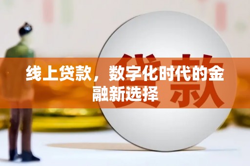 柳河线上贷款，数字化时代的金融新选择