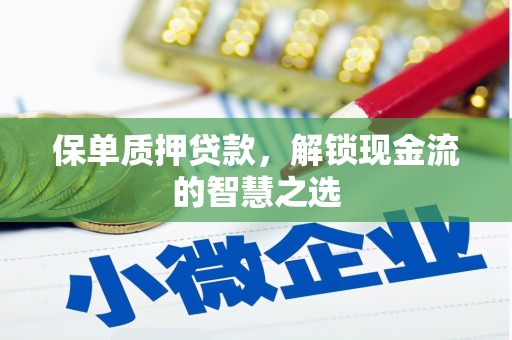 柳河保单质押贷款，解锁现金流的智慧之选