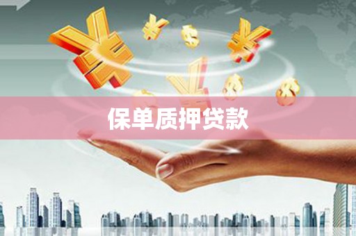 柳河保单质押贷款