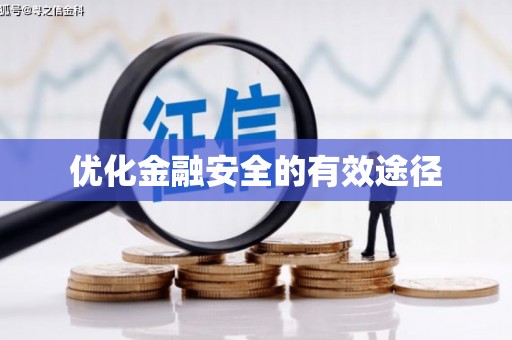柳河优化金融安全的有效途径
